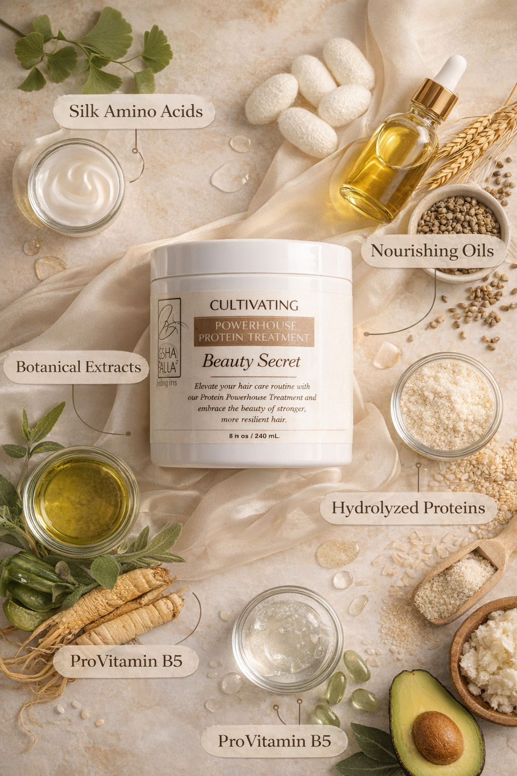 Cultivating Protein Treatment
