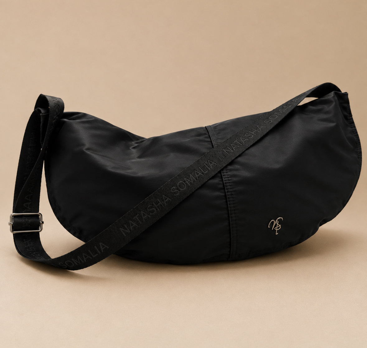 NS Kykee Nylon Hobo Crossbody Bag